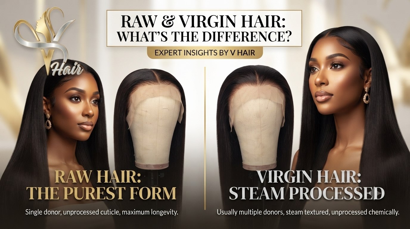 Raw Hair vs Virgin Hair: What's the Difference?