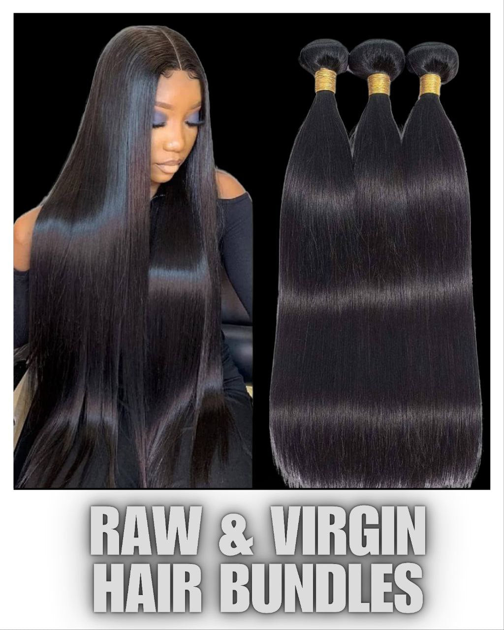 Raw & Virgin hair bundles