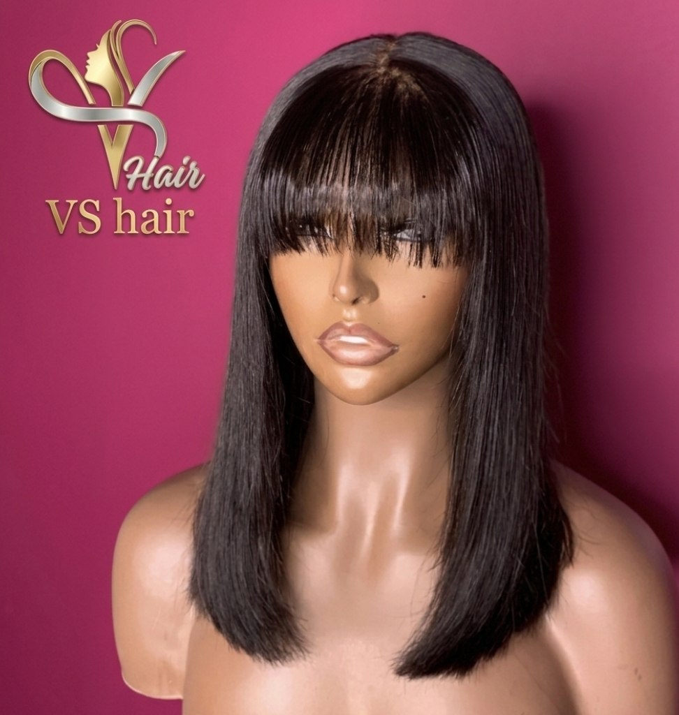 Straight Human Hair Lace Wig – Brazilian Remy Hair | 4x4, 13x4, 13x6, 360, Full Lace | 150%-200% Density