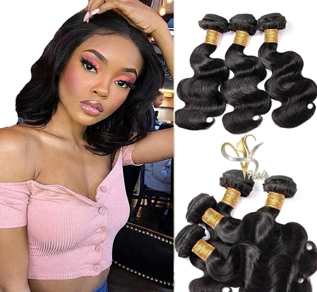 Indian Raw Hair Body Wave Bundles – 100% Virgin Human Hair Extensions