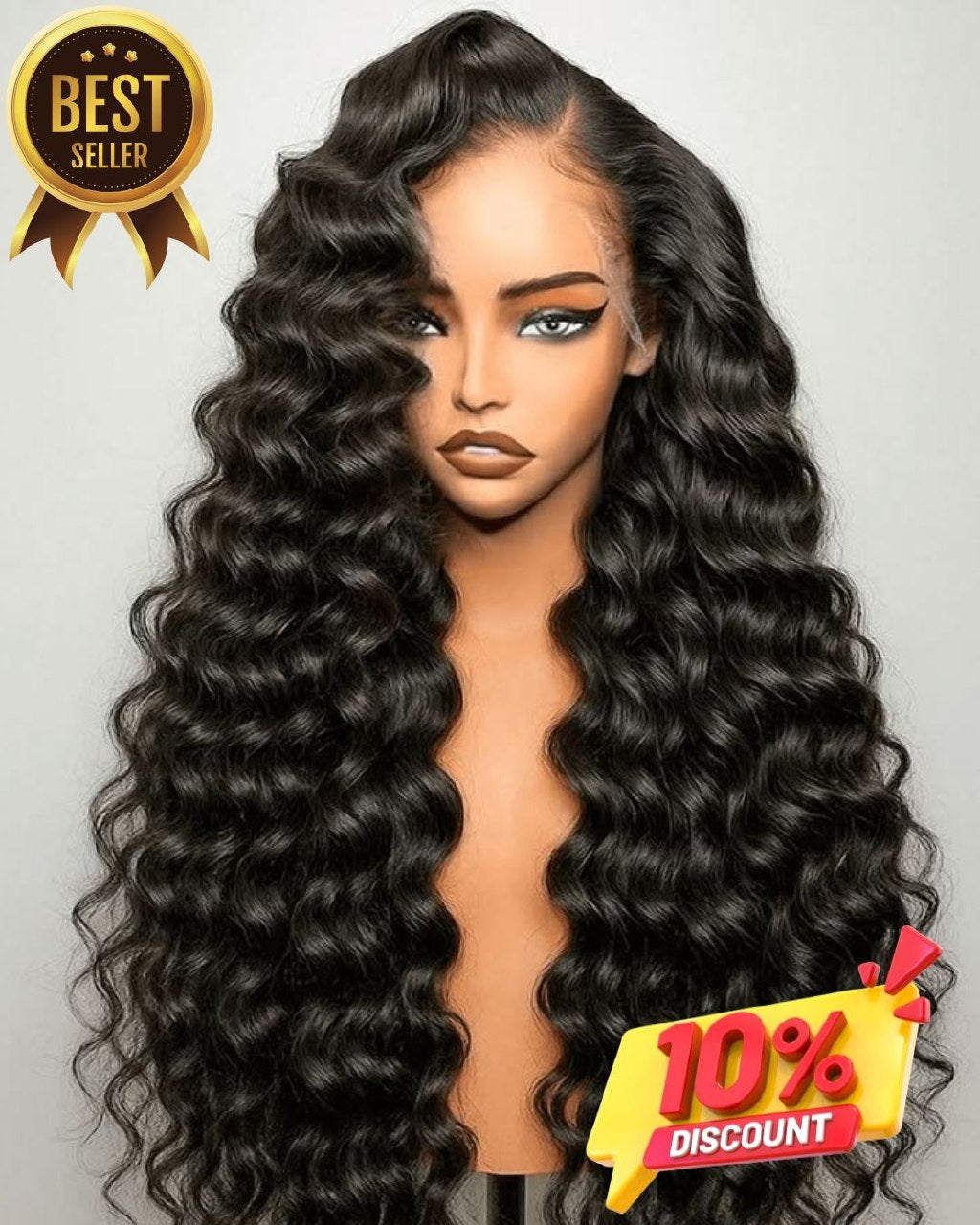 HD Lace Deep Wave Wig | 13x4, 13x6 & 5x5 | Glueless