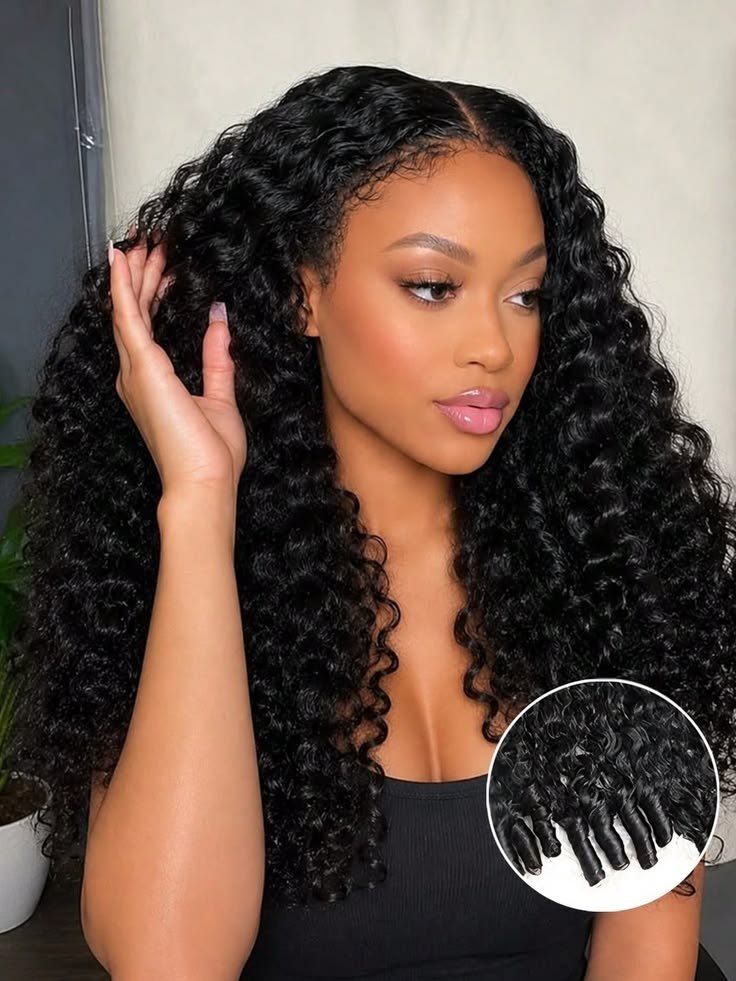 Burmese Curly Human Hair Wig – 13x4 HD Transparent Lace Front | 220% & 250% Density | Pre-Plucked | 16"-30" | Ships from US