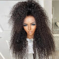 24 Inch Kinky Curly 13x4 Lace Front Human Hair Wigs For Women Pre Plucked Hd Transparent 13x6 Deep Curly Human Hair Frontal Wigs