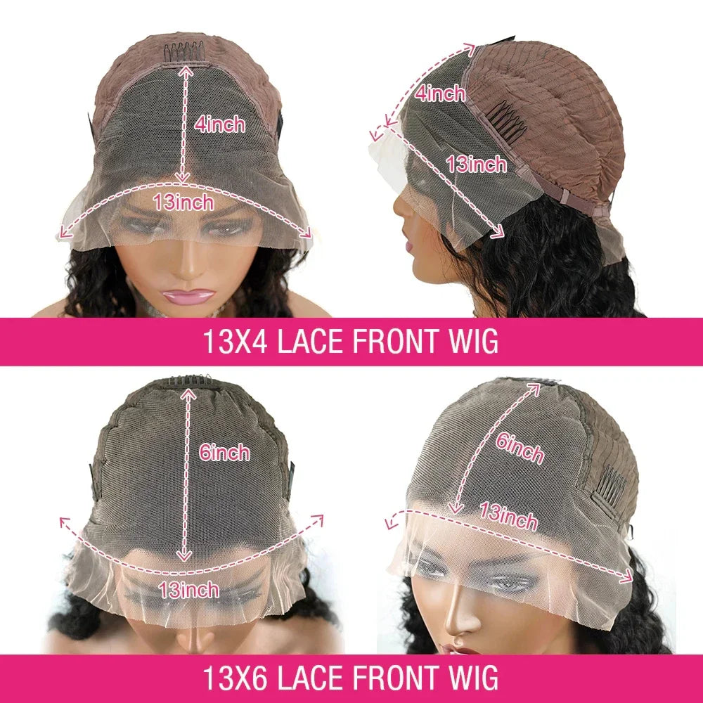4C Afro Kinky Curly Lace Front Wig | 13x6 & 13x4 | 250%-300% Density | 100% Brazilian Remy Hair | 16"-36" | VS HAIR