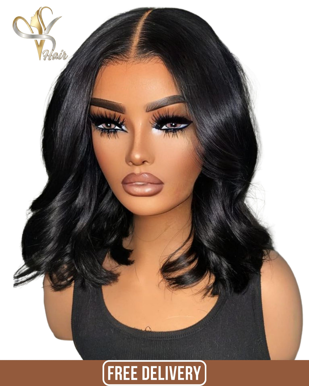 Short Bob Body Wave HD Lace Wig