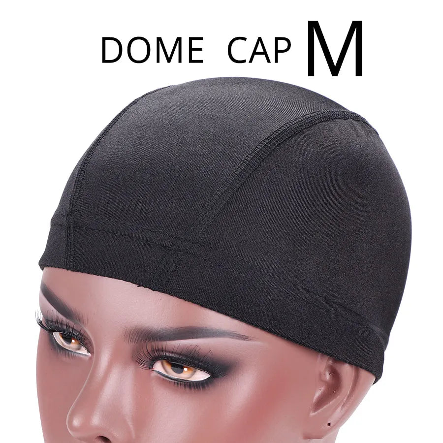 Spandex Dome & Mesh Wig Cap for Wig Making – Stretchy Nylon Cap | S, M, L | Dome & Mesh Styles