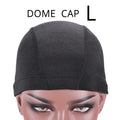 Spandex Dome & Mesh Wig Cap for Wig Making – Stretchy Nylon Cap | S, M, L | Dome & Mesh Styles