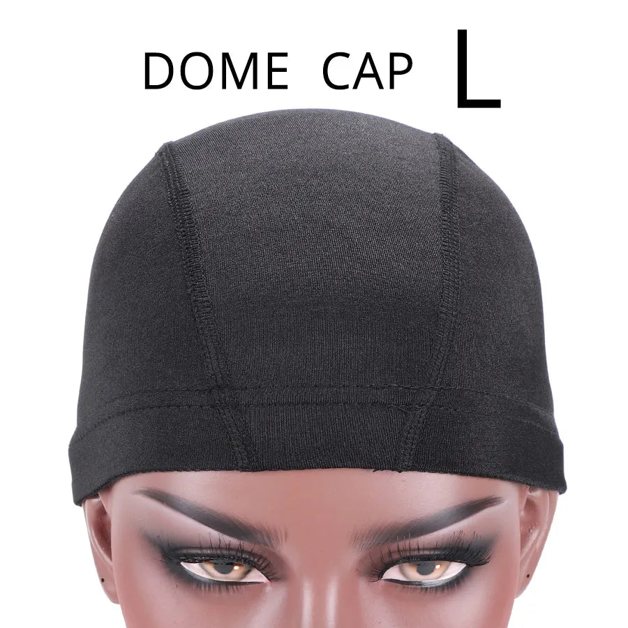 Spandex Dome & Mesh Wig Cap for Wig Making – Stretchy Nylon Cap | S, M, L | Dome & Mesh Styles