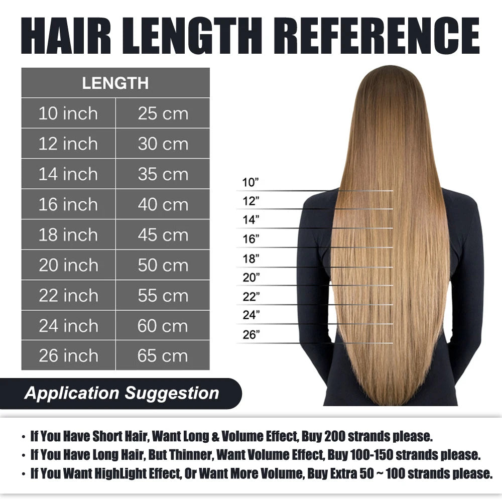 I Tip Keratin Pre bonded Hair Extensions Real Remy Russian Human Hair On The Capsule Fusion Hair 0.8g/s 16 - 22 inch 40g/pack