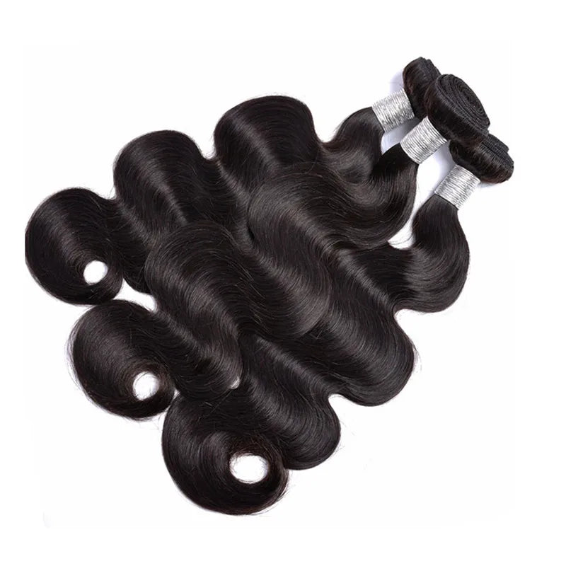 MOCHA Hair10A  Brazilian Remy Hair Body Wave 3 Bundles16"-28"100% Unprocessed Human Hair Extension Natural Color Free Shipping