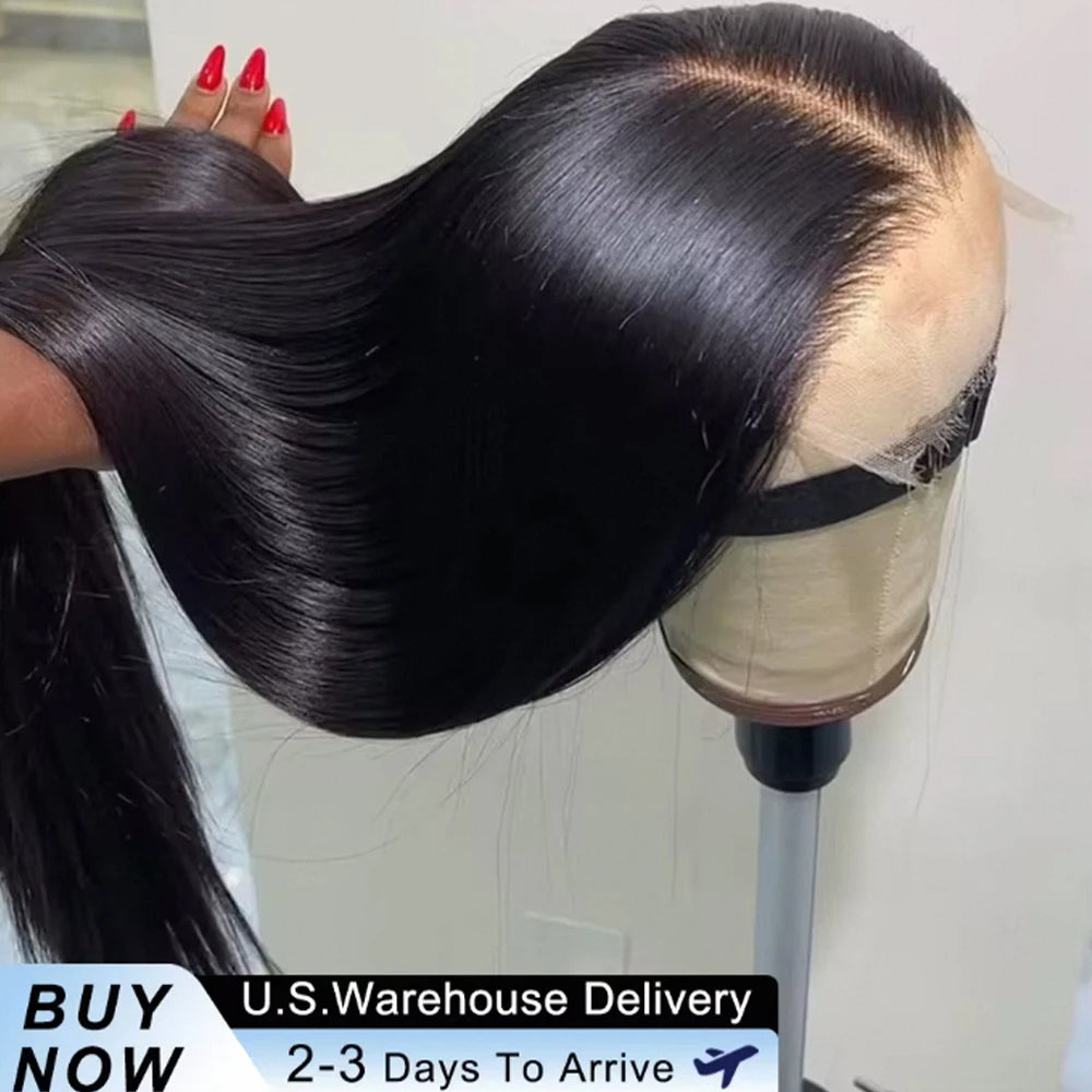 250% Brazilian Straight Human Hair Lace Wig
