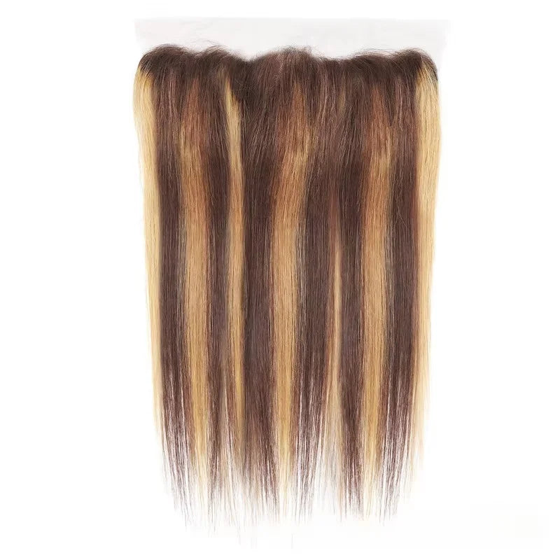 Highlight P427 Straight Body Wave Kinky Curly 13x4 Human Hair Lace Frontal Ear To Ear Swiss Lace Full End Brazilian Virgin Hair