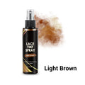 Flechazo Lace Tint Spray For Wigs Dark Brown Middle Brown Light Brown Lace Tinted Spray Lace Tinting Mousse For Lace Melt 100ML