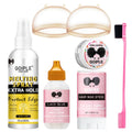 Wig Adhesive Kit – Waterproof Wig Glue, Melting Spray, Edge Control & Hair Wax Stick | Goiple