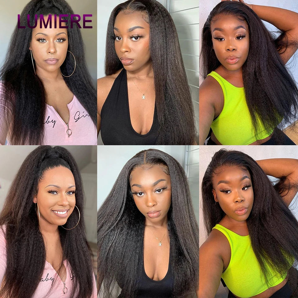 Kinky Yaki Straight Human Hair Bundles – Virgin Unprocessed | VS Society Hair