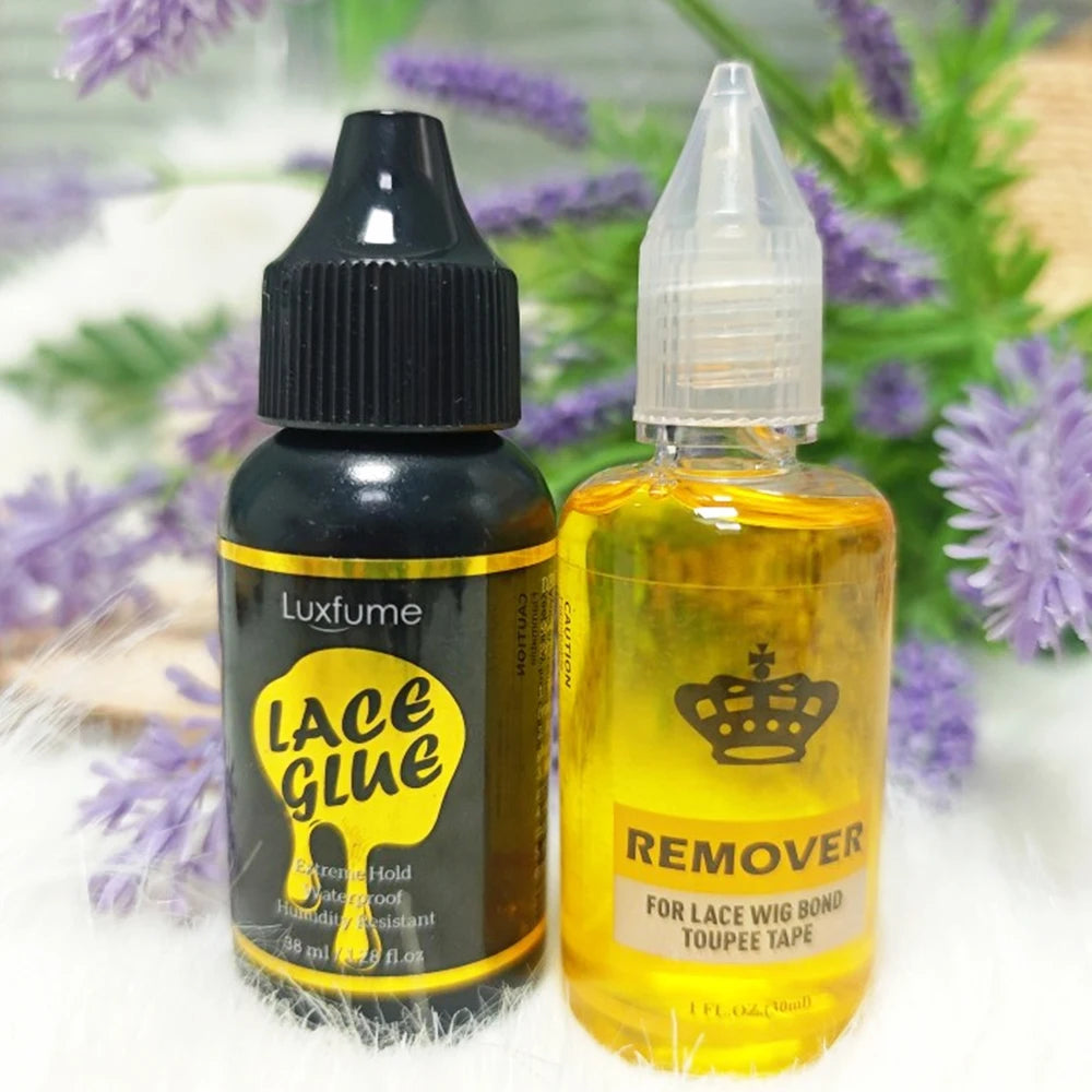 Wig Glue Extra Hold Waterproof Lace Front Super Bonding Adhesive Glue For Wig lace glue Hair Glue Hair Styling Tools lace glue