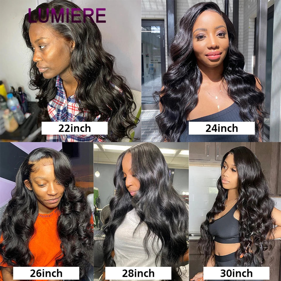 Body Wave Clips In Human Hair Extensions Brazilian 100% Virgin Raw4B 4C Afro Kinky Culy  Hair Clips in 8Pcs/Set For Women 18A