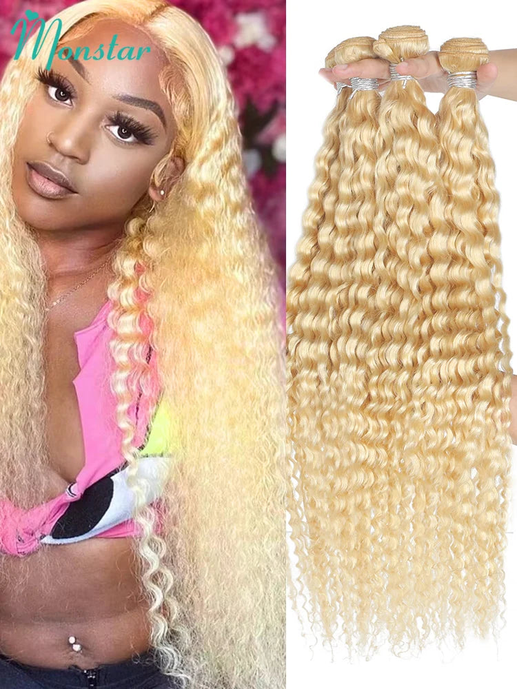 613 Deep Wave Bundles – Remy Malaysian Hair