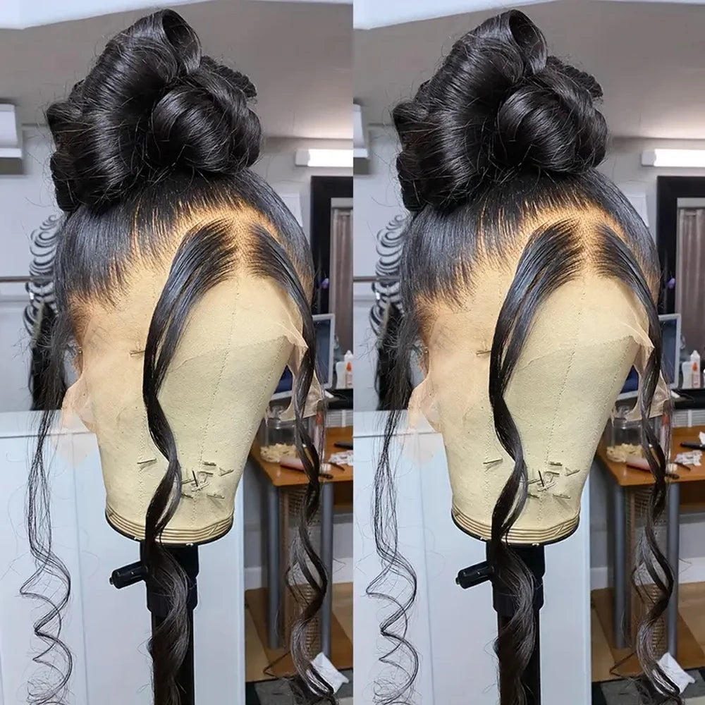 360 Full Lace Body Wave Wig | Invisible Drawstring Invisi Strap | Glueless | Brazilian Remy Hair | 180% & 250% Density | 18"-36" | VS HAIR