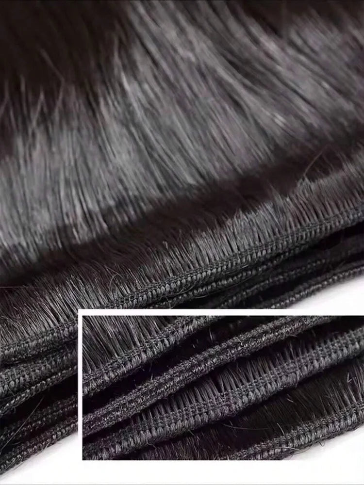 Bone Straight Brazilian Hair Bundles – Remy Human Hair