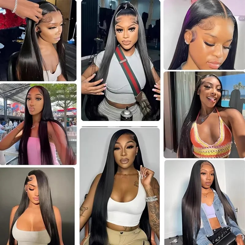 Straight 360 Full Lace Wig | 200%-250% Density | 100% Brazilian Virgin Hair | Invisi Strap | 20"-38" | VS HAIR