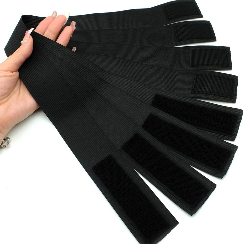 3 /1Pieces Wig Elastic Band For Wigs Adjustable Edge Scarf Elastic Headband With MagicTape for Women Lace Wigs