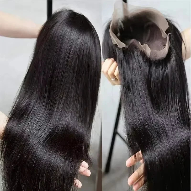 250% Brazilian Straight Human Hair Lace Wig