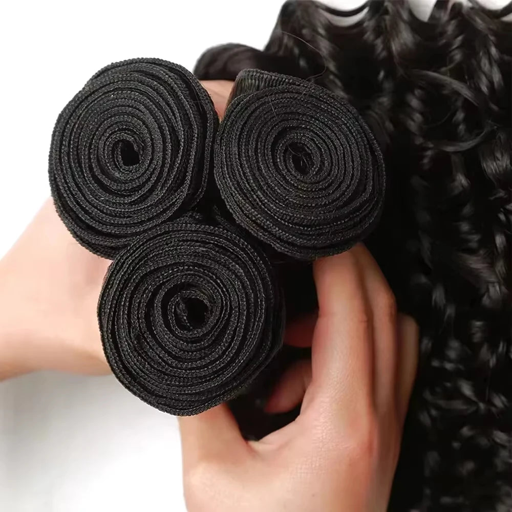Deep Wave Brazilian Hair Bundles – Remy Human Hair