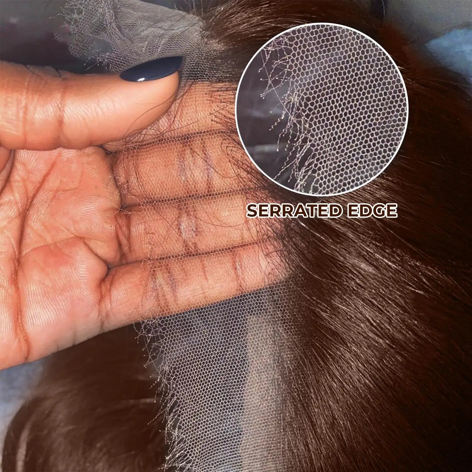 250 Density 13x4 FULL SKINLIKE HD lace front wigs Human Hair Chocolate Brown Pre Plucked Real 15A 0.10mm Ultra-thin Invisible