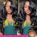 Body Wave Glueless Wig – Pre-Plucked HD Lace | 4x4, 6x6, 13x4, 13x6 | 18"-36"