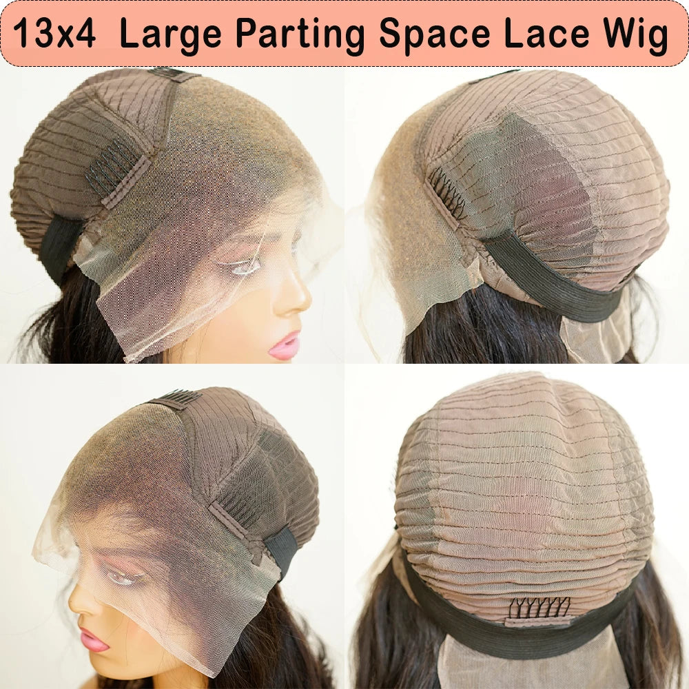 Straight Bob Wig – Lagos Hairline | 13x4 HD Lace Frontal | Glueless | Natural & Brown | 200%, 250%, 300% Density | 8"-18"