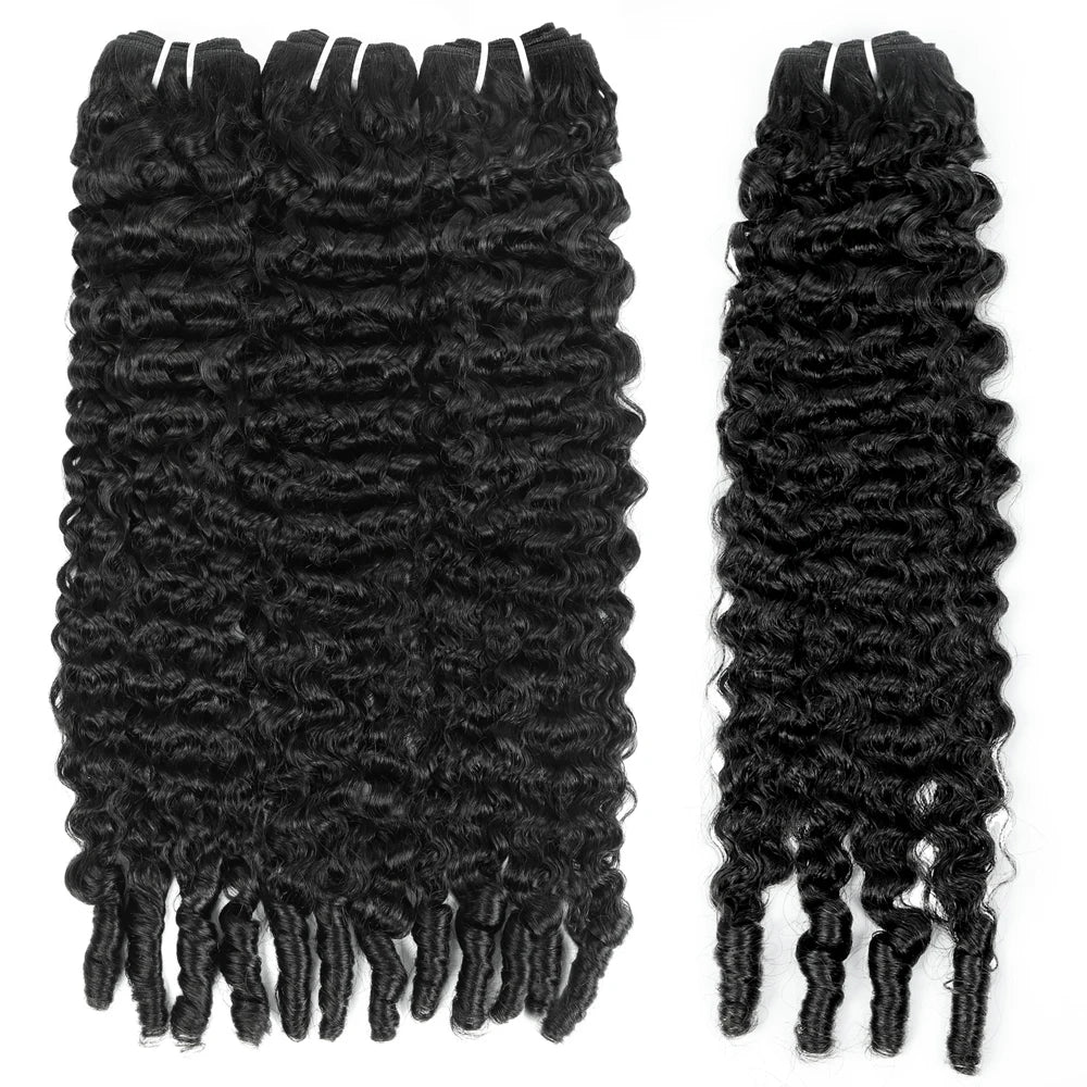 Burmese Curly Human Hair Bundles – 100% Virgin Remy Hair | Sew-In Weave | 14–30 Inches