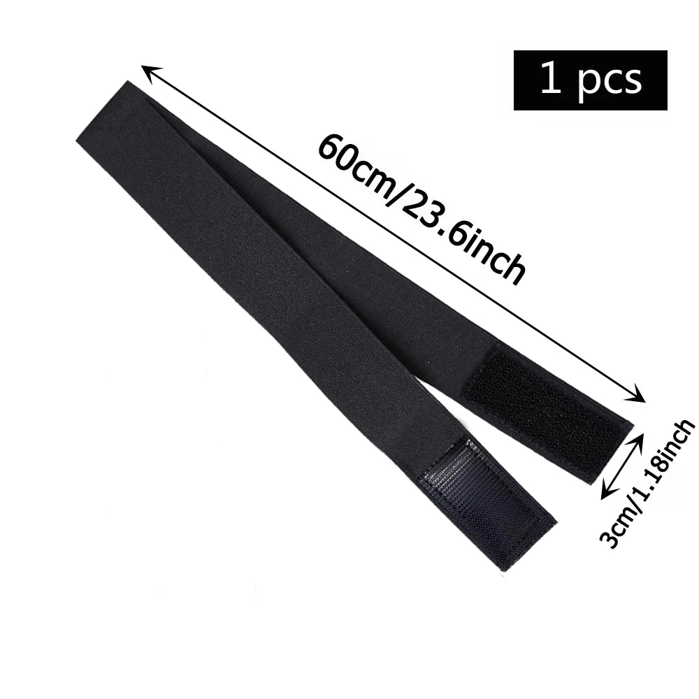 3 /1Pieces Wig Elastic Band For Wigs Adjustable Edge Scarf Elastic Headband With MagicTape for Women Lace Wigs