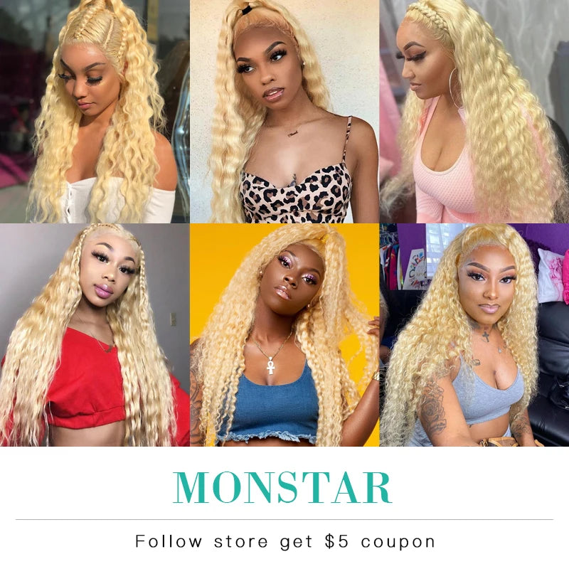 613 Deep Wave Bundles – Remy Malaysian Hair