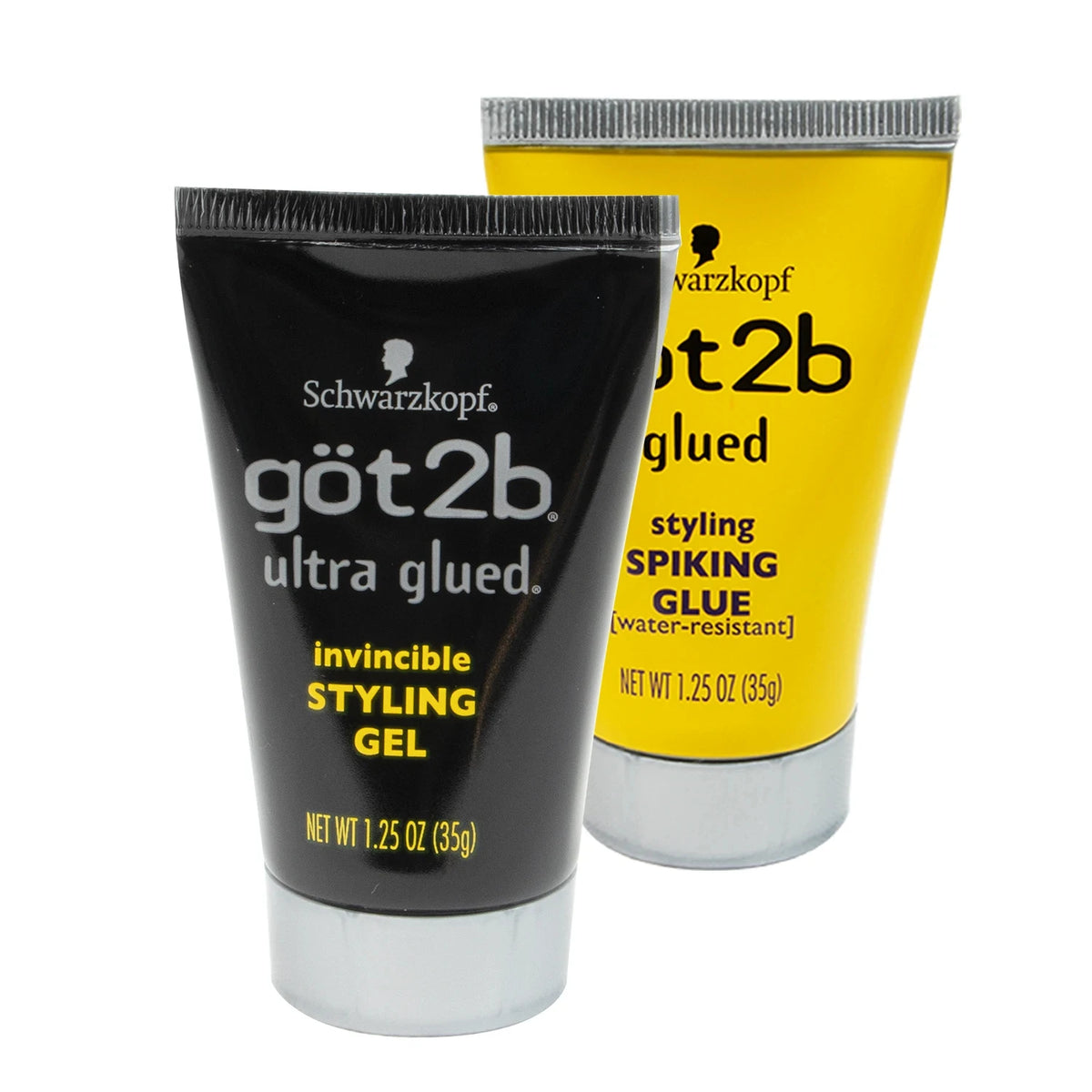 Freeze Hold Hair Gel for Wigs & Lace – Edge Control Styling Gel | 35g & 170g | Yellow & Blue Formula