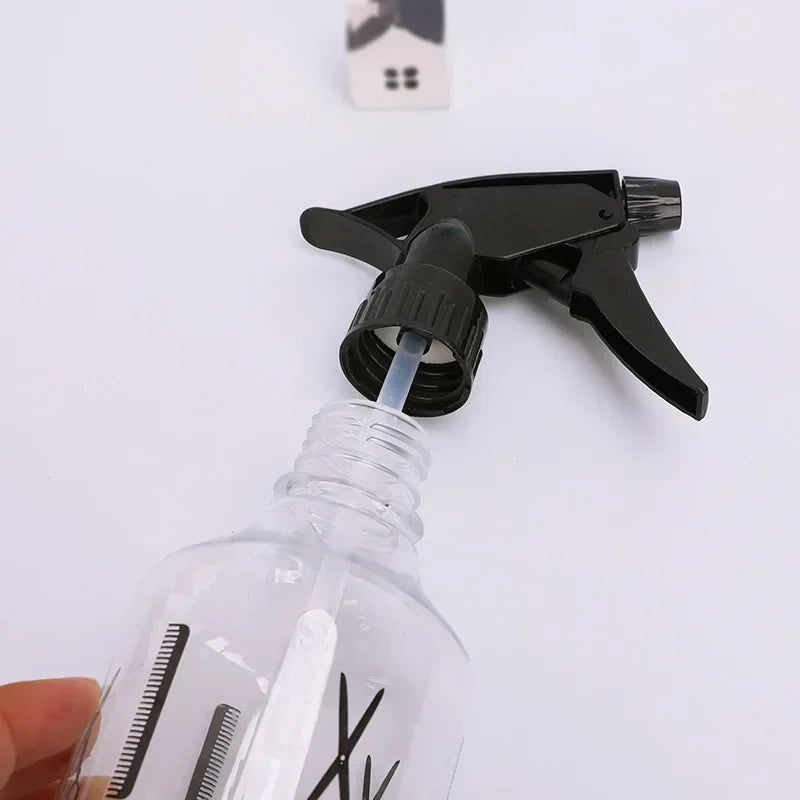 250ml Hair Spray Bottle – Fine Mist Water Sprayer | Salon & Wig Styling | Portable Transparent Plastic | For Hair, Plants & More
