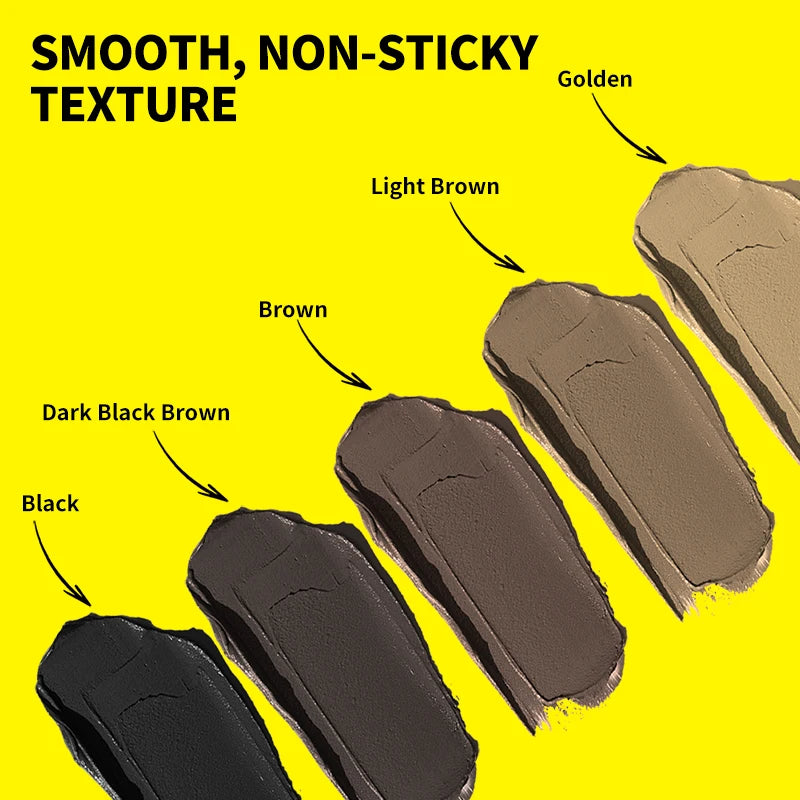 Hair Touch-Up Pen with Built-In Brush – Waterproof Root & Gray Coverage | Temporary Hair Color Stick | Black, Brown & Light Brown