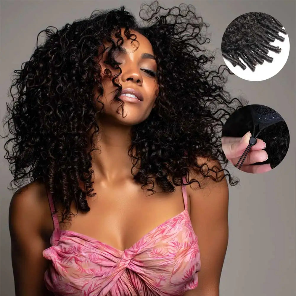 Burmese Curly Human Hair Wig – 13x4 HD Transparent Lace Front | 220% & 250% Density | Pre-Plucked | 16"-30" | Ships from US