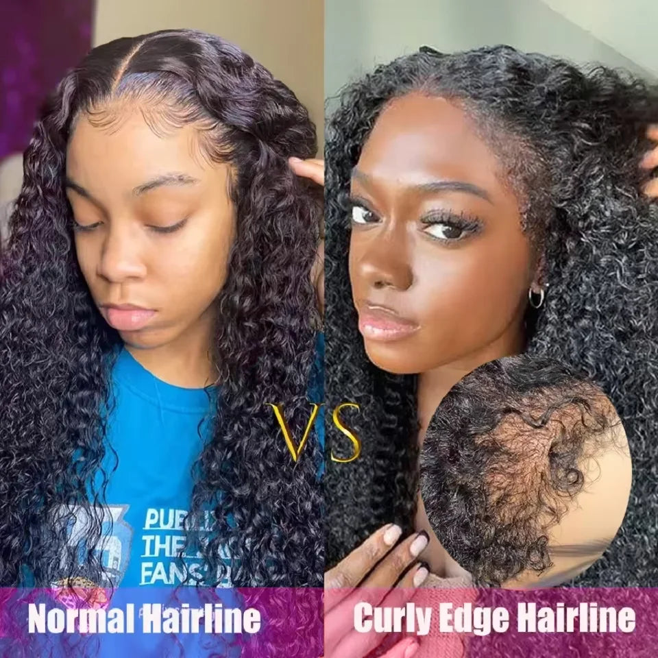 4C Afro Kinky Curly Lace Front Wig | 13x6 & 13x4 | 250%-300% Density | 100% Brazilian Remy Hair | 16"-36" | VS HAIR