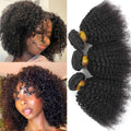 Afro Kinky Curly Hair Bundles 4B 4C – Mongolian Remy Human Hair | Natural Black | 8–24 Inches