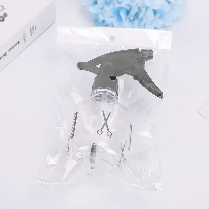 250ml Hair Spray Bottle – Fine Mist Water Sprayer | Salon & Wig Styling | Portable Transparent Plastic | For Hair, Plants & More
