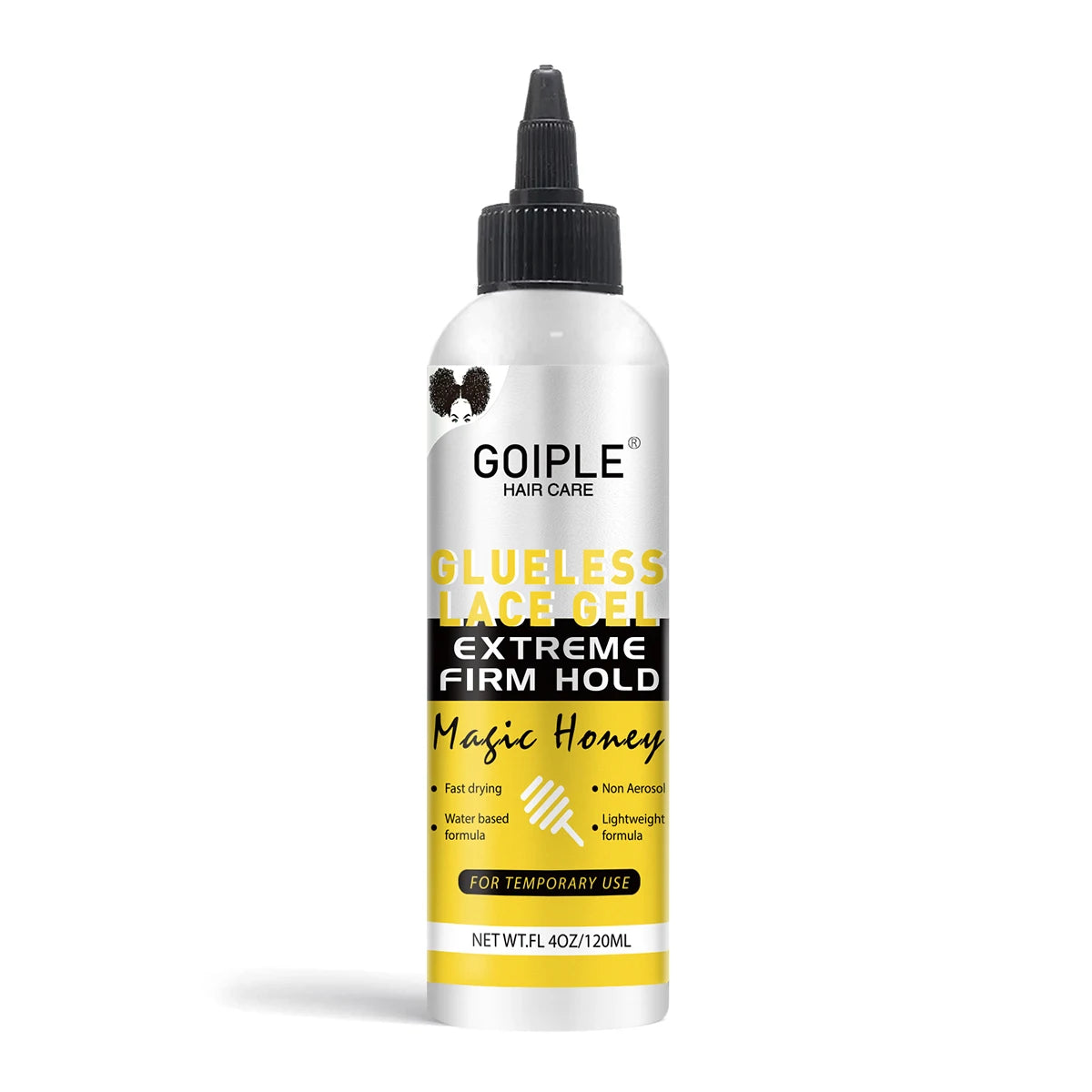 Glueless Lace Gel – Extreme Hold Water-Based Adhesive for Wigs & Lace Frontals | Washable & Non-Aerosol