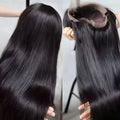 40 46 Inch 220 Density 13x4 13x6 Full Frontal 360 HD Transparent Lace Long Straight 7x6 Closure Human Hair Pre plucked Wigs