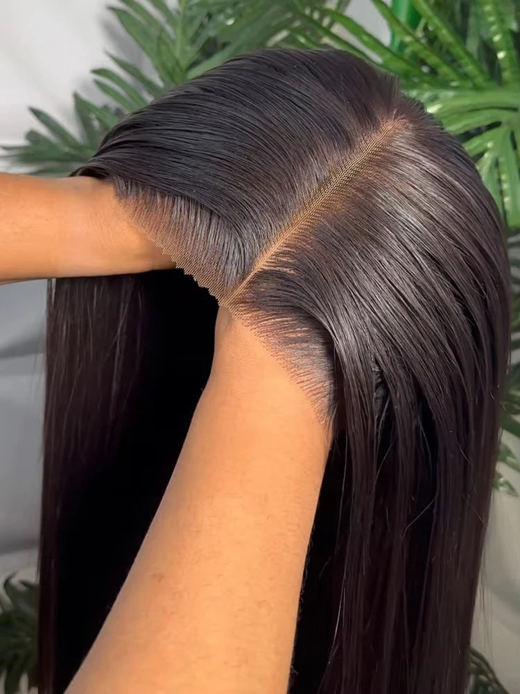 250% Brazilian Straight Human Hair Lace Wig