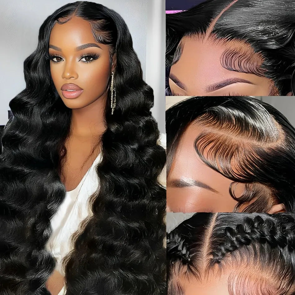 Body Wave Wig – 13x4 & 13x6 HD Lace Frontal | Glueless | 180% & 220% Density | 18"-40" | Ships from US