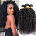 8-30" Mongolian 100% Virgin Raw Afro Kinky Curly Human Hair Bundles Deal Tissage 3/4 Bundle Deals Hair Extension Wholesale 18A