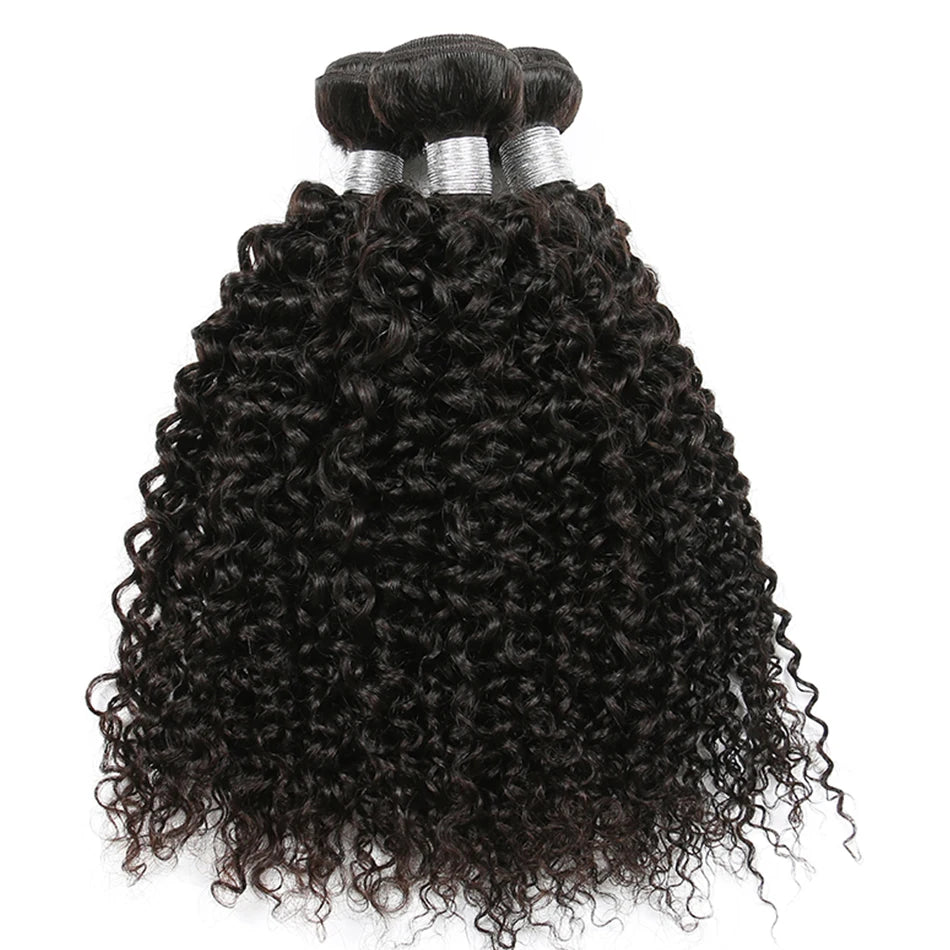 Kinky Curly Ombre Hair Bundles – Brazilian Remy Human Hair | Natural, T1B/30 & T1B/4/30 | 8–32 Inches