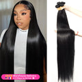 8-40 Inch Bone Straight Human Hair Weave Bundles Deal Raw Virgin Unprocessed Human Hair Extensions 1/3/4 Pcs Bundles Double Weft