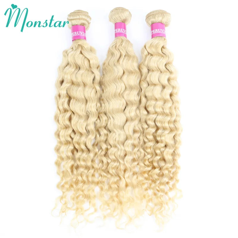 613 Deep Wave Bundles – Remy Malaysian Hair