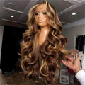 4/27 Highlight Honey Blonde Body Wave Wig – 13x4 & 5x5 HD Lace | 200% & 250% Density | Glueless | 18"-34" | Ships from US